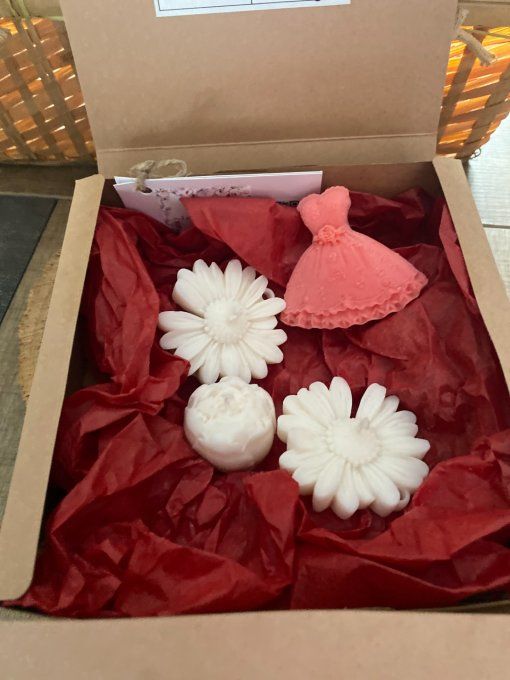 Coffret Bougies et fondant Pomme Cannelle