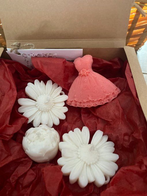 Coffret Bougies et fondant Pomme Cannelle